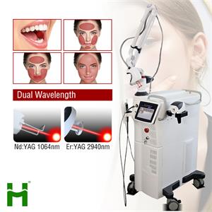 Er:YAG 2940nm+Nd:YAG 1064nm 2 IN 1 System