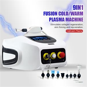 9 in 1 fusion cold/warm plasma machine
